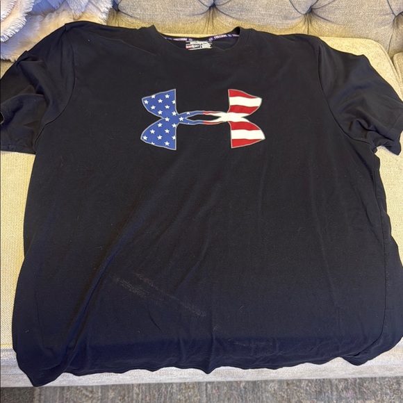 Under Armour Graphic Tees - Black and Red - Picture 8 of 13